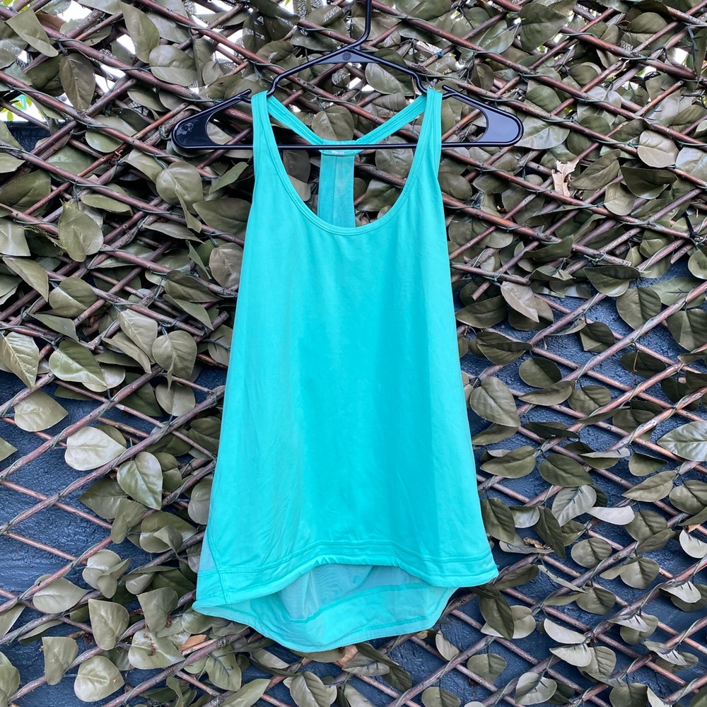 Blue Lululemon Tank Top Size Medium